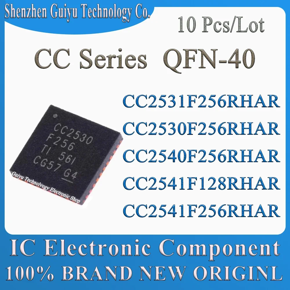 

10 шт./лот CC2531F256RHAR CC2530F256RHAR CC2540F256RHAR CC2541F128RHAR CC2541F256RHAR CC2541F256 CC2540 CC2541 CC QFN40 микросхема