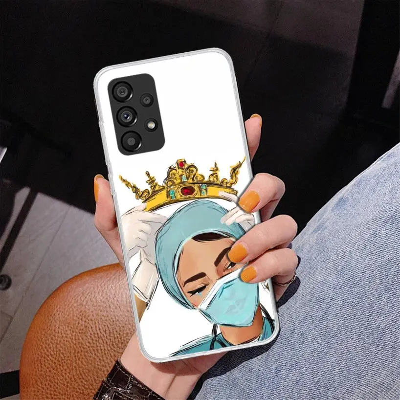 Medicine Nurse Doctor Phone Case For Samsung Galaxy A15 A25 A35 A55 A14 A24 A34 A54 A04S A13 A23 A33 A53 A03S A12 A52 A22 A32 A0