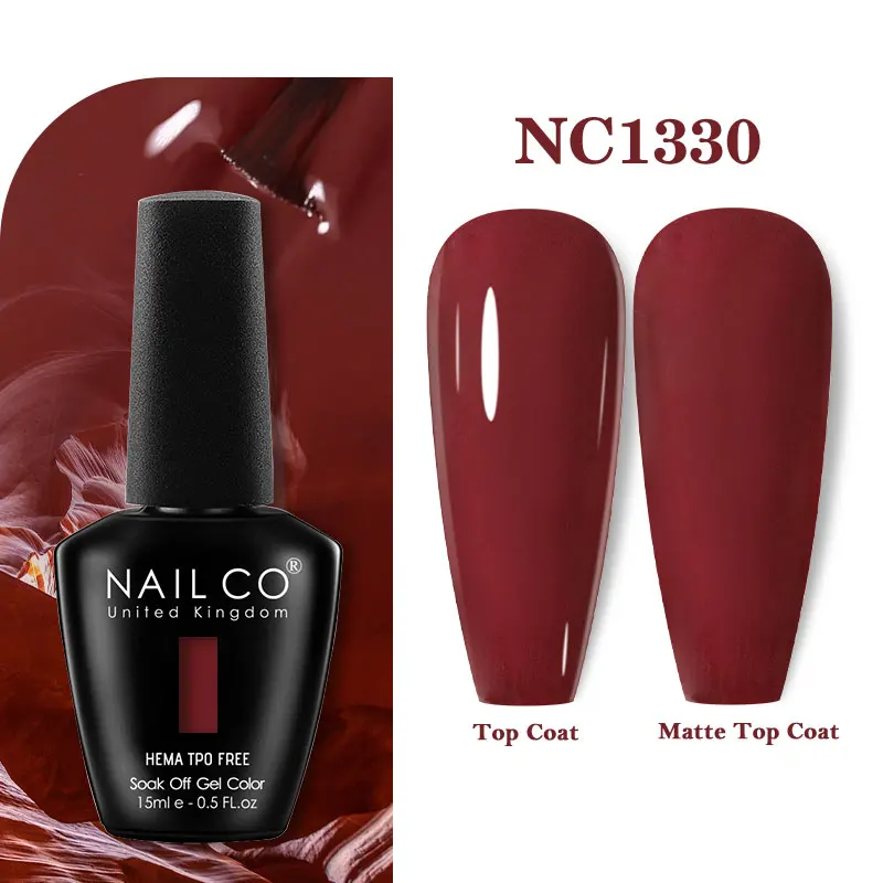 NAILCO 131 Kleuren TPO GRATIS HEMA Vernis Semi Permanente UV Vernis Gel Nagellak Nagels Art Gel Manicure TOP BASE Vernis Hybride