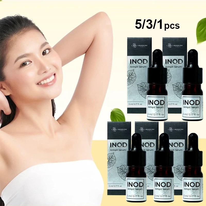 5/3/1pcs Inod Huyen Phi Armpit Serum- eliminate underarm odor Tri hoi nach, serum dac tri hoi nach hoi chan inod huyen phi 5ml