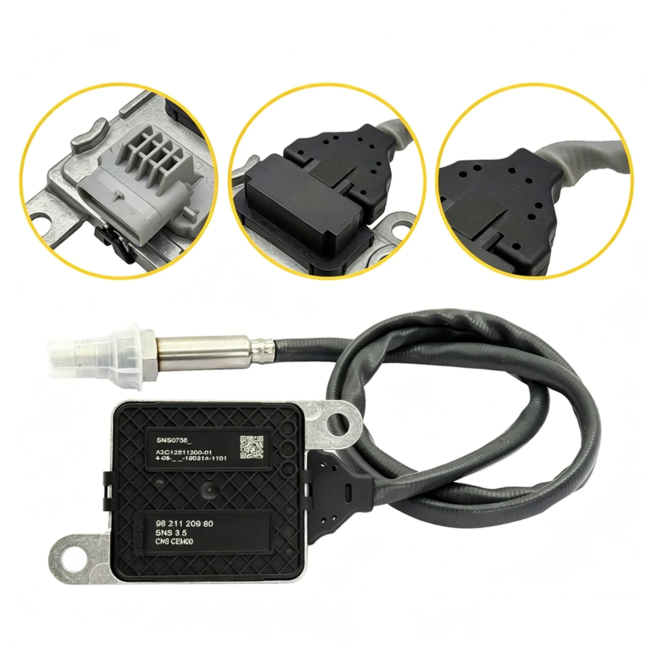 Nox Sensor Nitrogen Oxygen Sensor 5WK96746A for Citroen C3 C4 DS3 DS4 DS5 Relay Berlingo for Peugeot 208 308 3008 2008 3008 5008