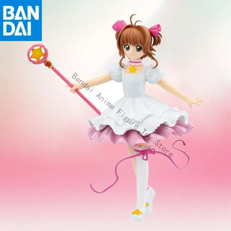 BANDAI NAMCO BANPRESTO ในสต็อกของแท้การ์ดแคปเตอร์ซากุระ คิโนโมโตะ ซากุระ พีวีซี 20 ซม.นักสะสมรูปของเล่นรูป