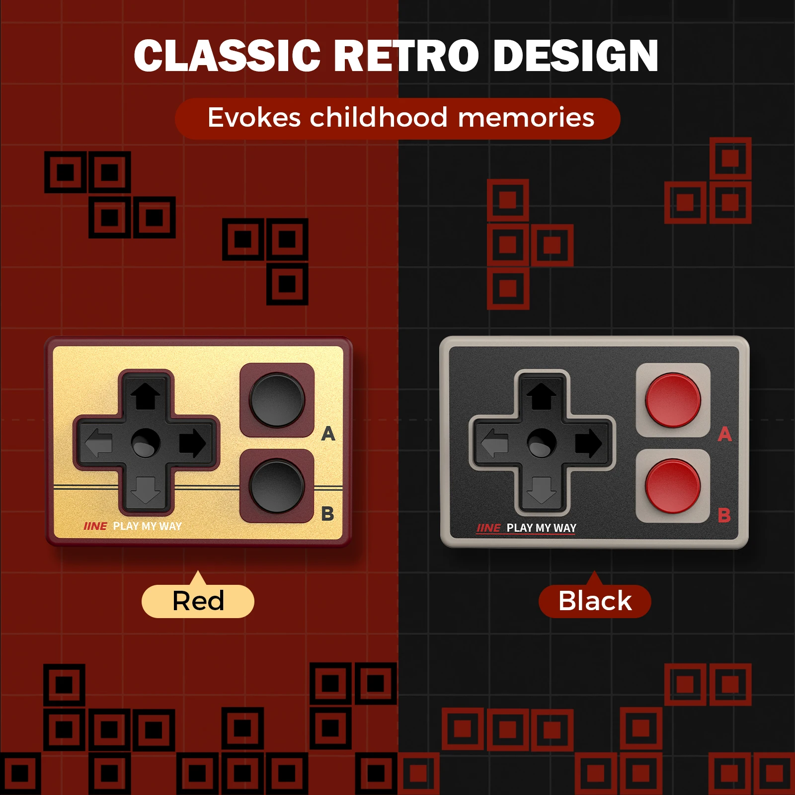 IINE Gamebrick Mini Retro Controller 썸네일 3