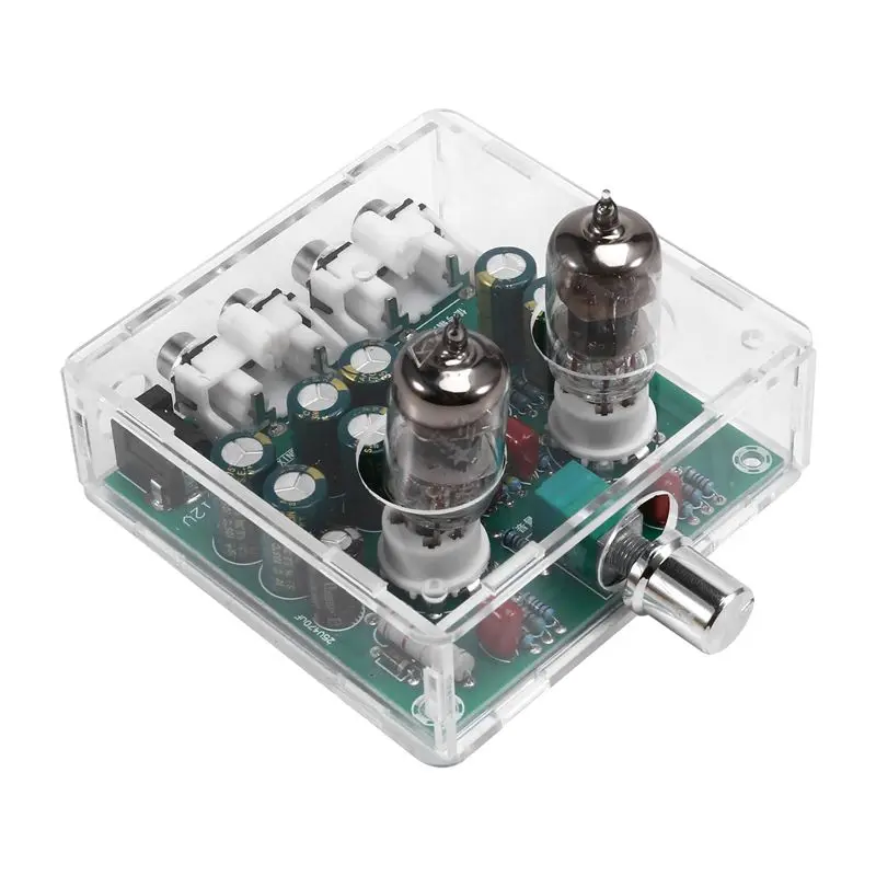 QWE-6J1 Valve Preamp Tube Amplifier Board Pre-Amp Mixer Bile Buffer DIY Audio Kits For Audio Enthusiasts And Hobbyists
