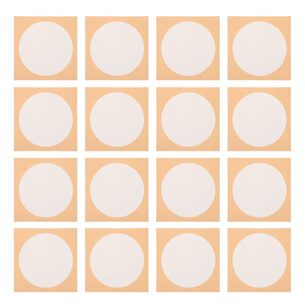 

20pcs Calligraphy Fan Xuan Paper For Brush Ink Writing Cursive Script Chinese Art Painting Practice Round Rice Paper Art