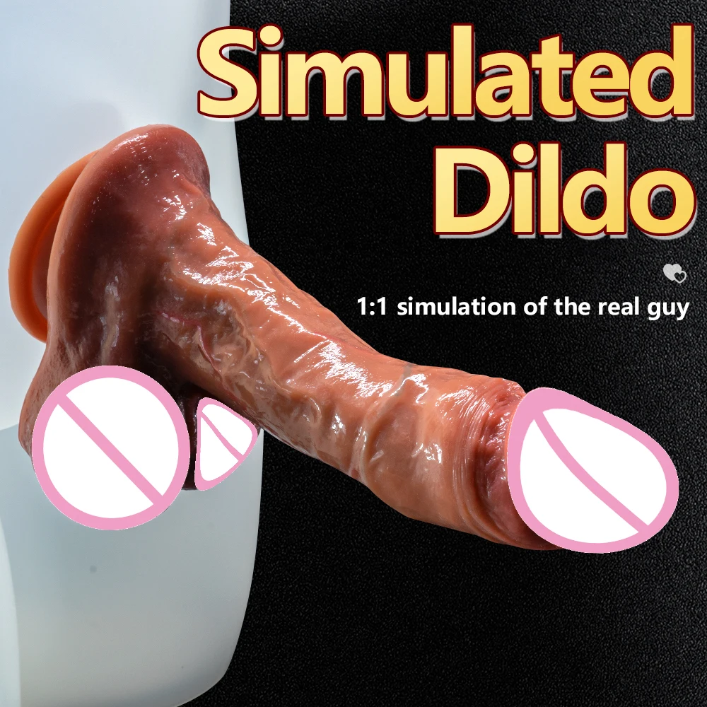 Soft Realistic Dildo for Women Anal Sex Toys Huge Big Fake Penis with Suction Cup for Women Masturbation Lesbain Anal Sex Toys