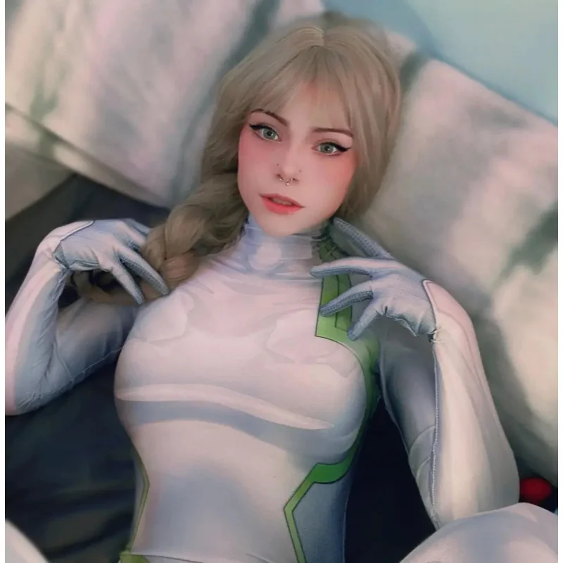 Kids  Adults Zero Two Cosplay Costume Superher Darling In The Franxx 02 Klaxosaur Princess 001 Zentai Halloween Bodysuit Catsuit