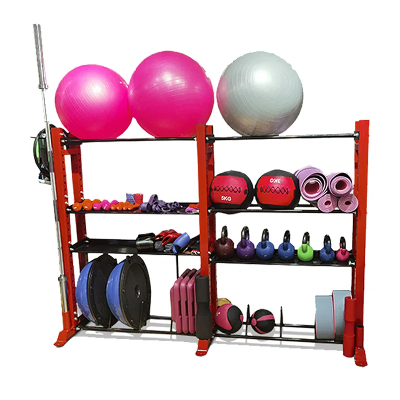 High Quality Gym Equipment Storage Rack  Yoga Accessories and Personal Training Tools Organizer for Fitness and Sports