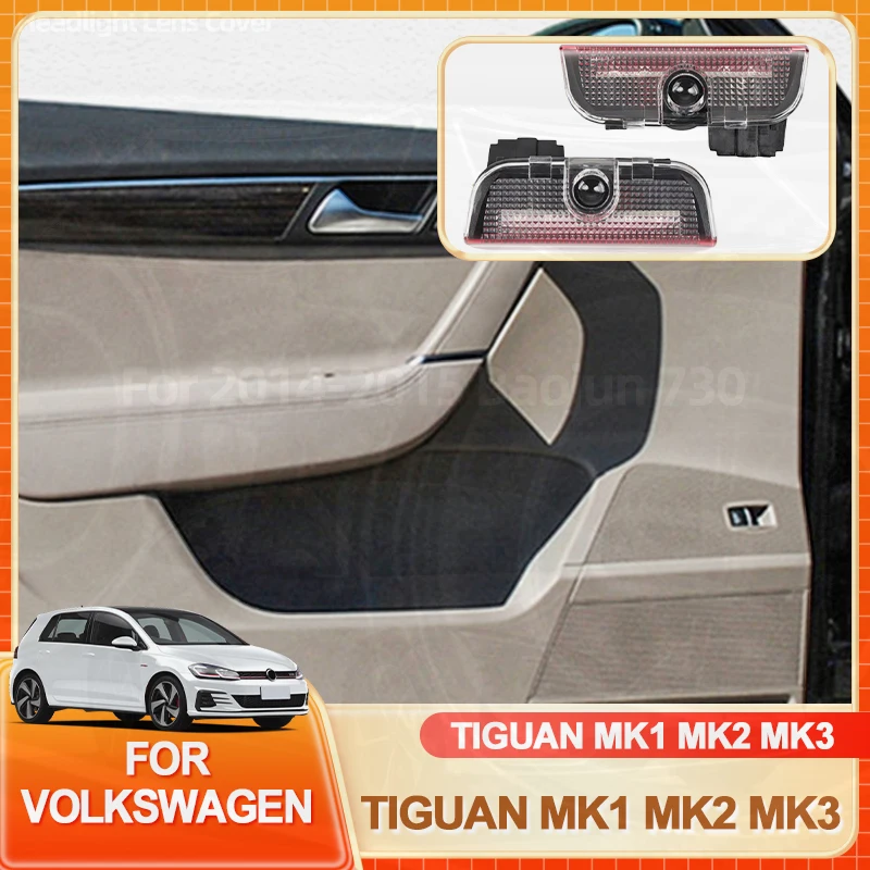 

2026 Горячий для VW VOLKSWAGEN светодиодный проектор двери автомобиля Ghost Shadow Добро пожаловать, аксессуары для VW Tiguan MK1 MK2 Scirocco MK3 Tour