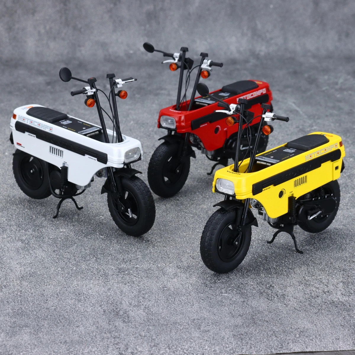 

Мини-велосипед MB 1:12 Motocompo, имитация мотоцикла, модель из сплава, игрушка в подарок