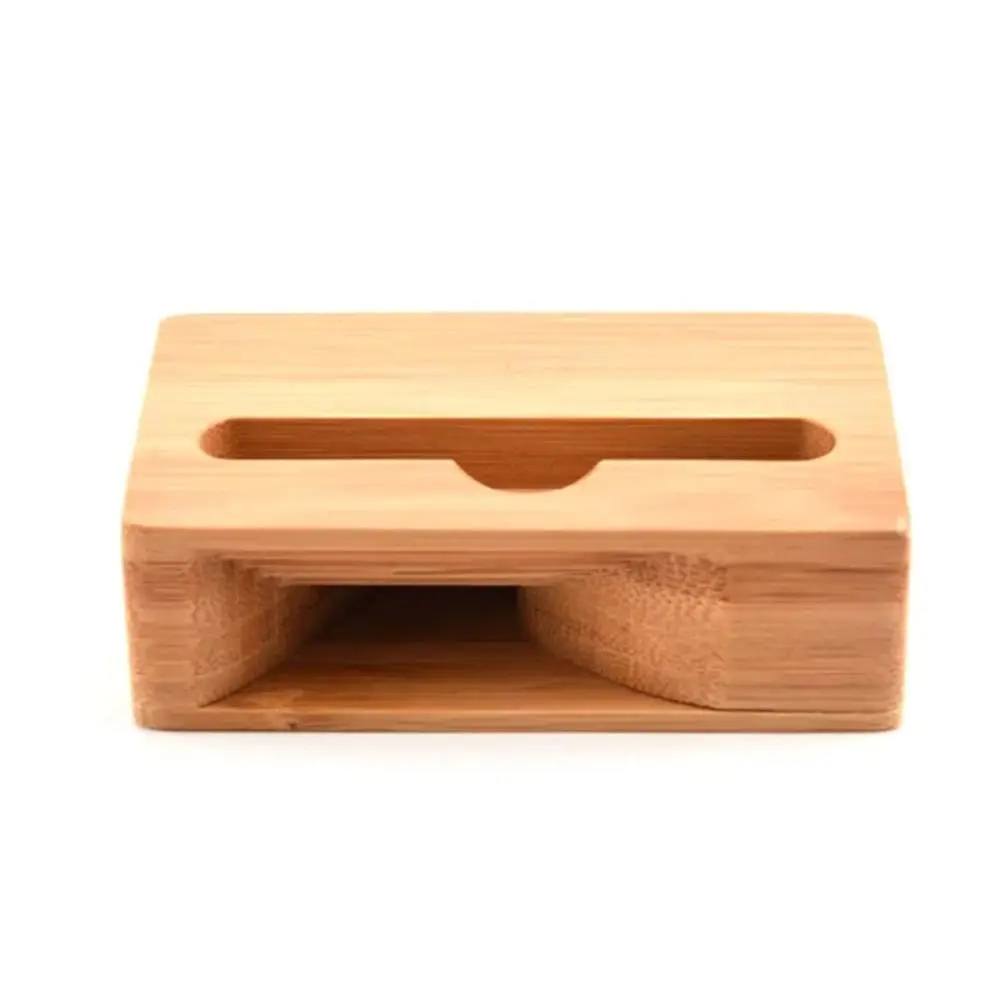 Speaker Bamboo Sound Amplifier Environmental Friendly Stable Bamboo Mobile Phone Holder Odorless Durable