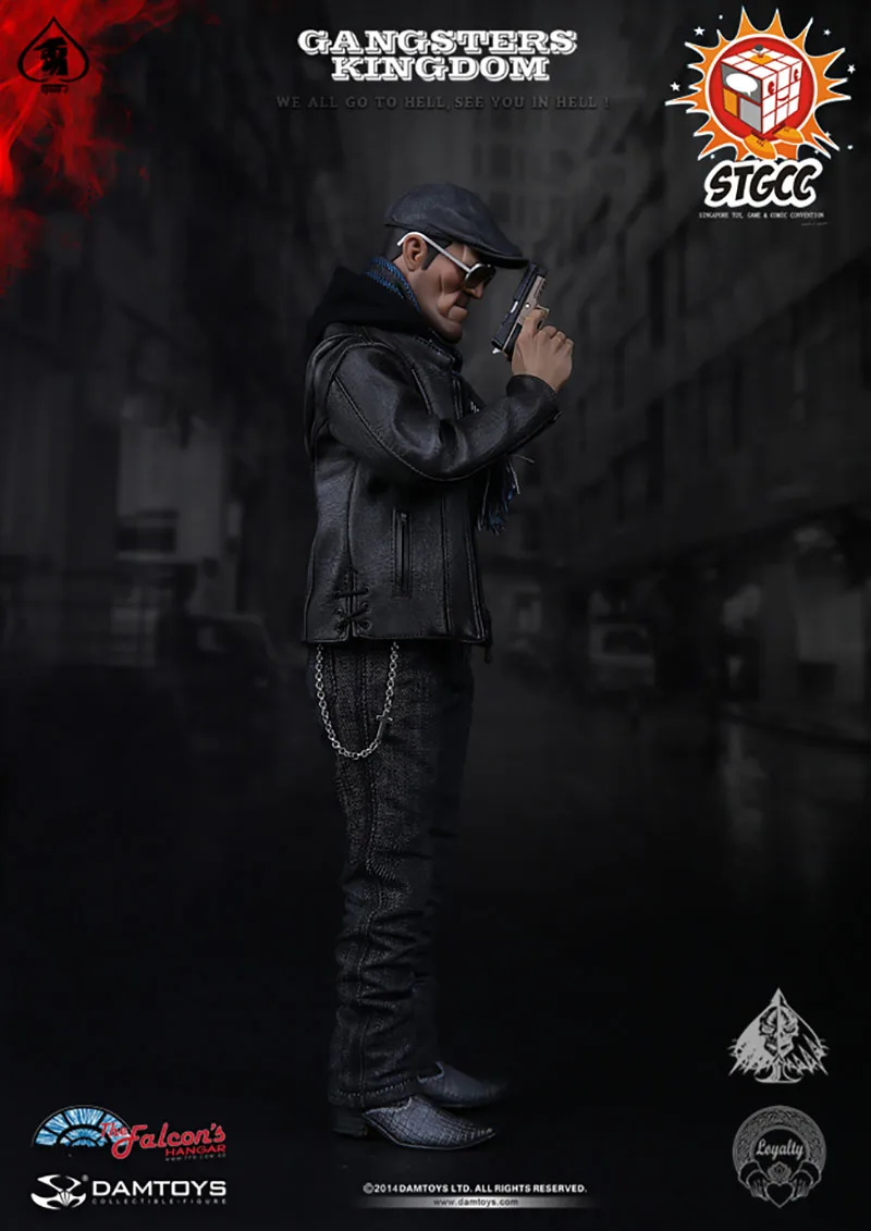 DAMToys-figura de acción de Gangsters Kingdom Side Story Spade J, modelo GK001EX a escala 1/6, versión especial de 12"