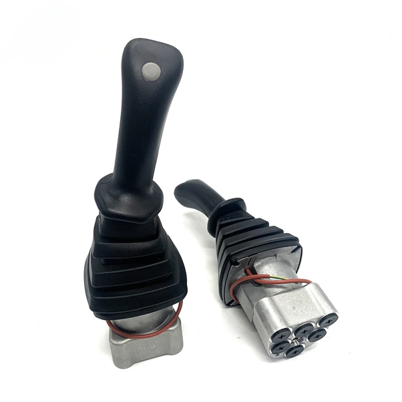 

25/220588 25/220589 joystick assy with one bottoms Excavator parts operating handle