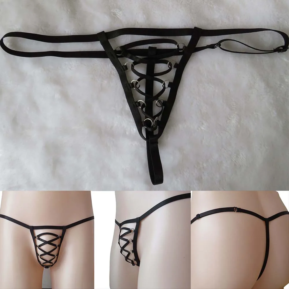 

Accessories Men's Sexy Underwear Mens Thong Men Arrow Underwear Ausbuchtung Back Hollowed Basketball Bathing Animal Men