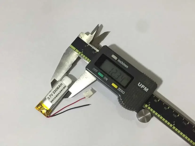 New full capacity 3.7V polymer lithium battery 051240 230MAH MP4 walkie talkie / equipment / Mini