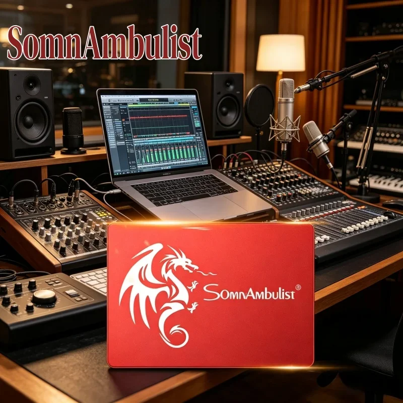 

2026 New SomnAmbulist 2.5" SATA III SSD 64GB-512GB, Budget Fast Boot Drive for Notebook & All-in-one PC