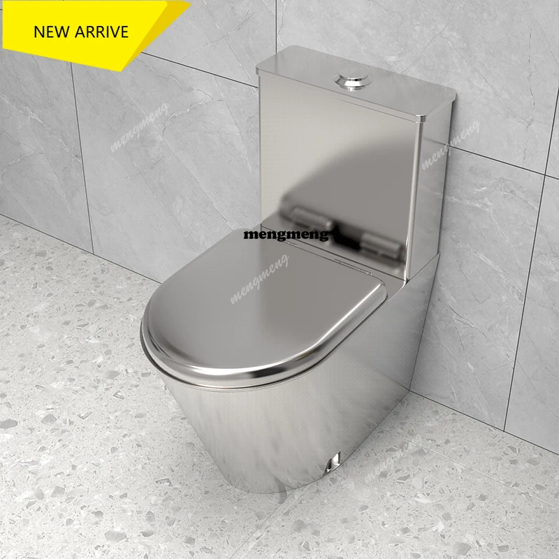 stainless steel prison toilet flush toilet hotel KTV bathroom public toilet