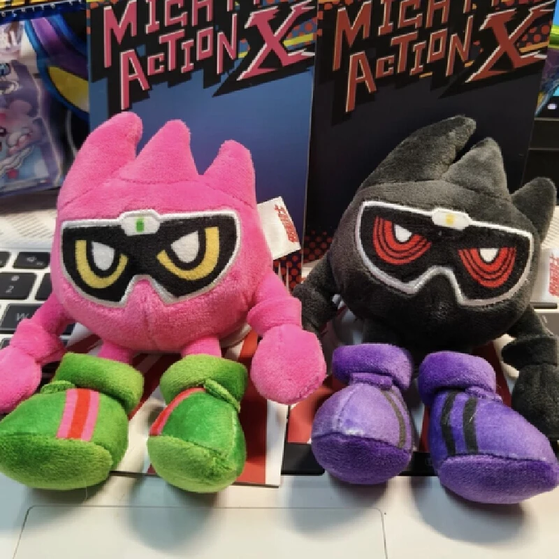 

Kamen Rider Genuine New Soft Plush Pendants Genm Exaid Anime Peripheral Bag Decoration Doll Children Kawaii Toys Birthday Gifts