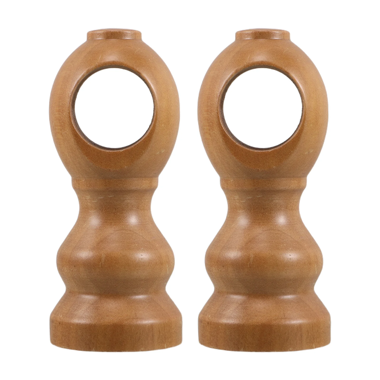 

1 set 1 Set Wooden Curtain Rod Brackets Beige Natural Wood Support For Roman Shades Drapery Wall Mount Holders Window Hardware