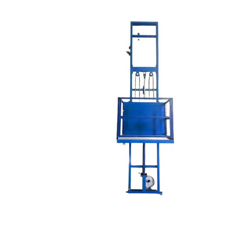 Hydraulic Electric Cargo Lifting Platform, Industrial Warehouse Factory Freight Elevator