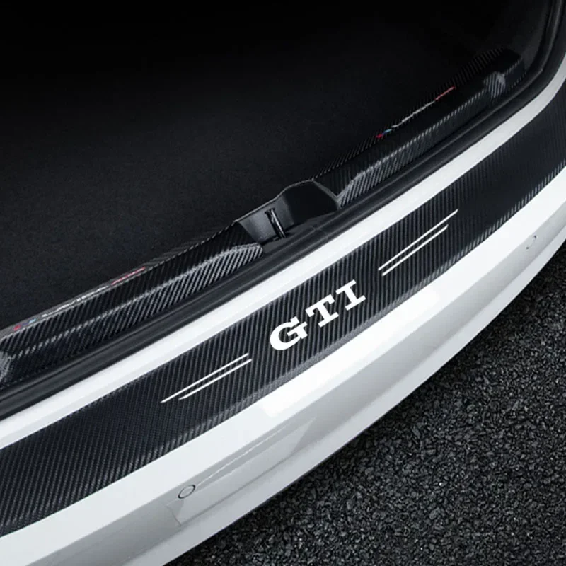 Car Threshold Tape Door Sill Sticker for VW GTI Badge Golf 3 4 5 6 7 8 MK3 MK4 MK5 MK7 MK8 Rline GTE Trunk Bumper Scratch Strips