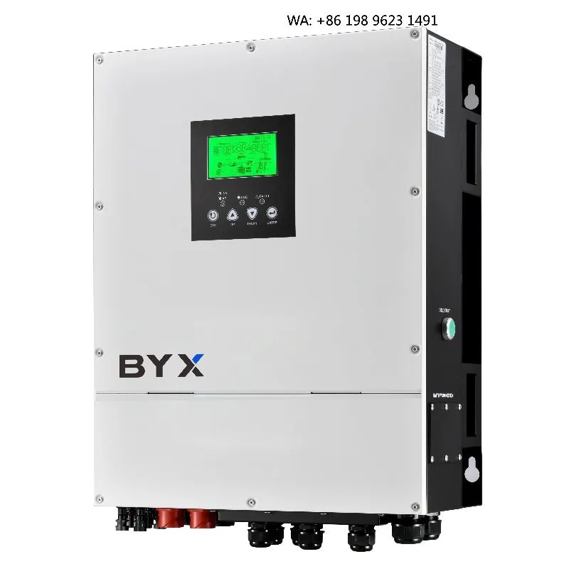 3KW-30KW OEM Custom IP65 Hybrid Solar Inverter CE Certified High MPPT Efficiency Off-Grid Solar Power System