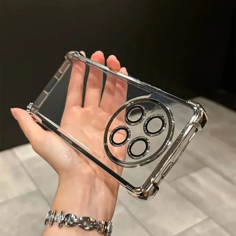 ل Honor Magic 7 Lite 5G 6 Pro 5 4 3 X9c X9b X9a X7b X9 تصفيح غطاء من السيليكون Magic7 Magic6 7lite أربعة زوايا غطاء مضاد للصدمات