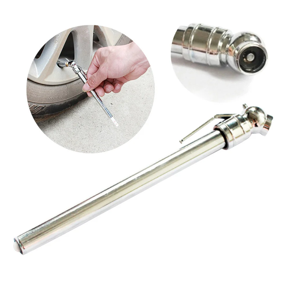 

4pcs Tire Pressure Pencil Alloy Tip Portable Instant Reading Durable Gauge For Car Motorcycle Rv Trucks Auto Tires