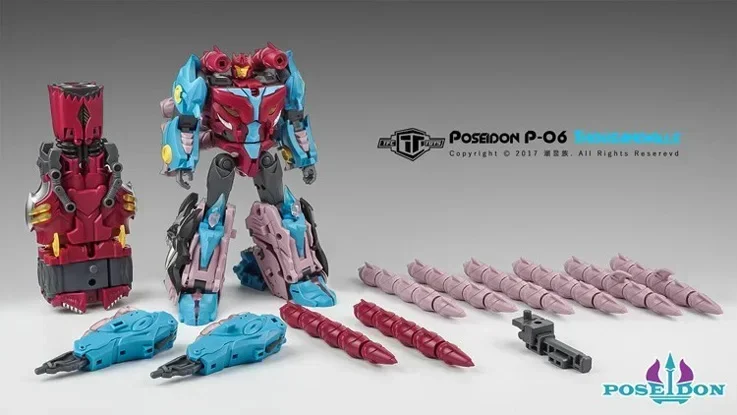 AUF LAGER Transformation TFC Poseidon P01-P06 Mentarazor Cyberjaw Bigbite Ironshell Deathclaw Thousandkills 6in1 Actionfigur