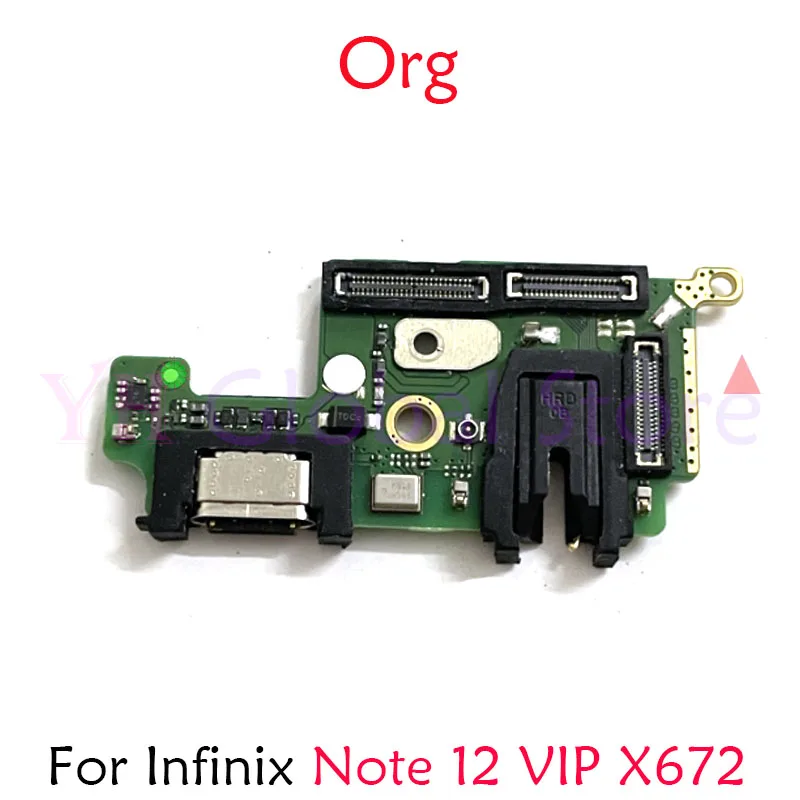 

For Infinix Note 11 12 Pro G96 VIP 2023 5G X663 X670 X671 X672 X676 USB Charging Board Dock Port Flex Cable Repair Parts