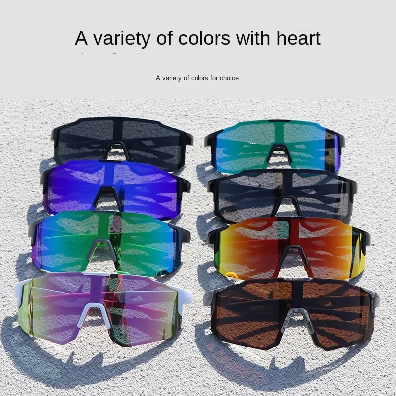 Gafas de sol polarizadas para deportes al aire libre, gafas de ciclismo profesionales, gafas de sol coloridas para hombres, a prueba de polvo y arena