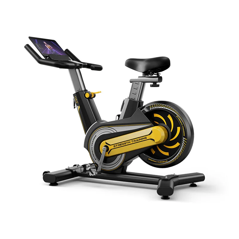 Bicicleta de spinning con control magnético bidireccional silencioso, equipo de fitness para entrenamiento Bluetooth, ejercicio asistido para adelgazar.