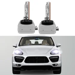 For Porsche Cayenne 2010 2011 2012 2013 2014 6000K HID Xenon Headlight Bulb Low Beam (Only Fit Original Bulb Is Xenon）