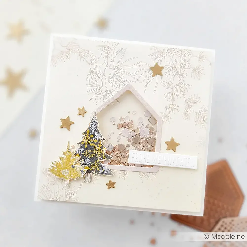 Circle Rounded Octagon Frame label House Metal Cutting Dies Silicone Stamps Scrapbooking Stencil Photo Album Card DIY Paper
