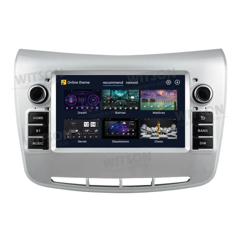 WITSON Android 14 Auto Stereo dla Lancia Delta 2009-2019 Carplay Navi Multimedialne radio samochodowe GPS WiFi Jednostka główna pojazdu