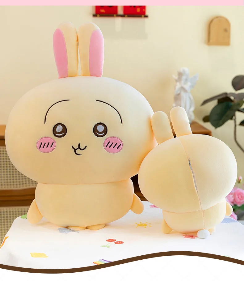 30-70cm Übergroßes Chiikawa Stehendes Niedliches Spielzeug Kawaii Hachiware Usagi Momonga Cartoon-Umarmungskissen Geburtstagsgeschenk für Mädchen – Detail 4