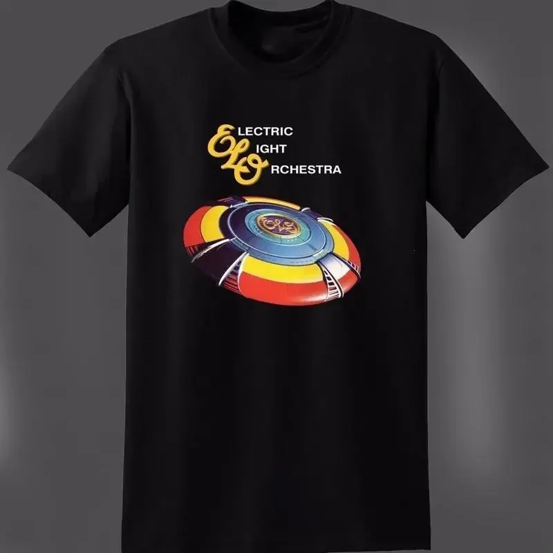Vtg Electric Light Orchestra Band Heavy Cotton Schwarz S 4XL T-Shirt