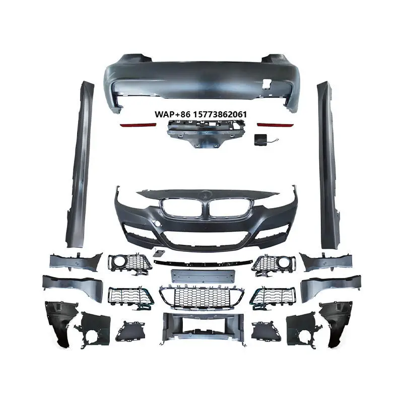 

Car Modification MT M Sport Body Kit M Tech Front Bumper Rear Bumper Body Kit for 3 Series F30 2012-2019