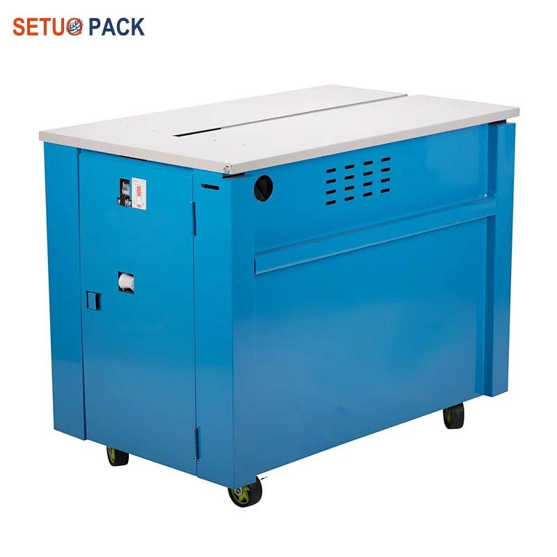 High-quality Bundling Machine Desk Automatic Strapping Machine pp Band Wrapper with pp Strapping Band Packaging Carton