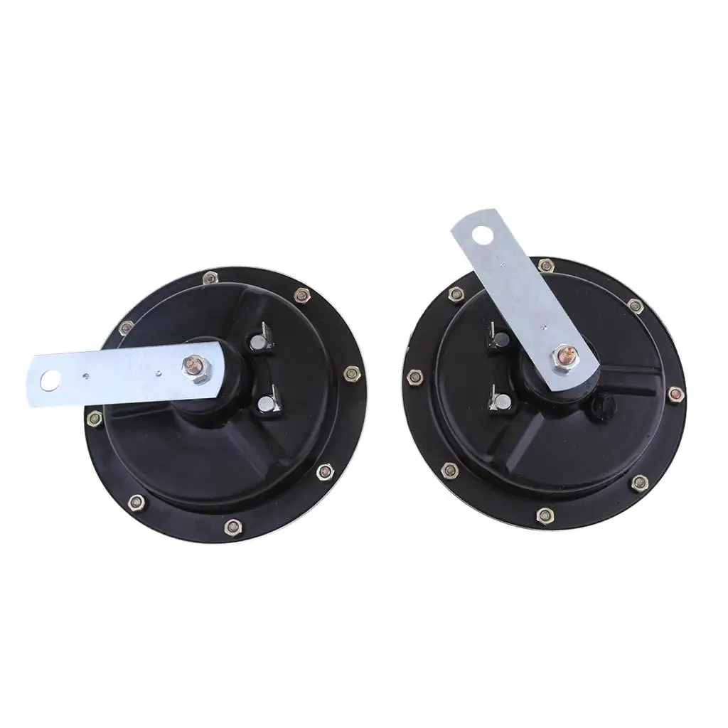 1 Pair of Car Speakers Chrome Disc Type Speaker Set 415/350 118Db