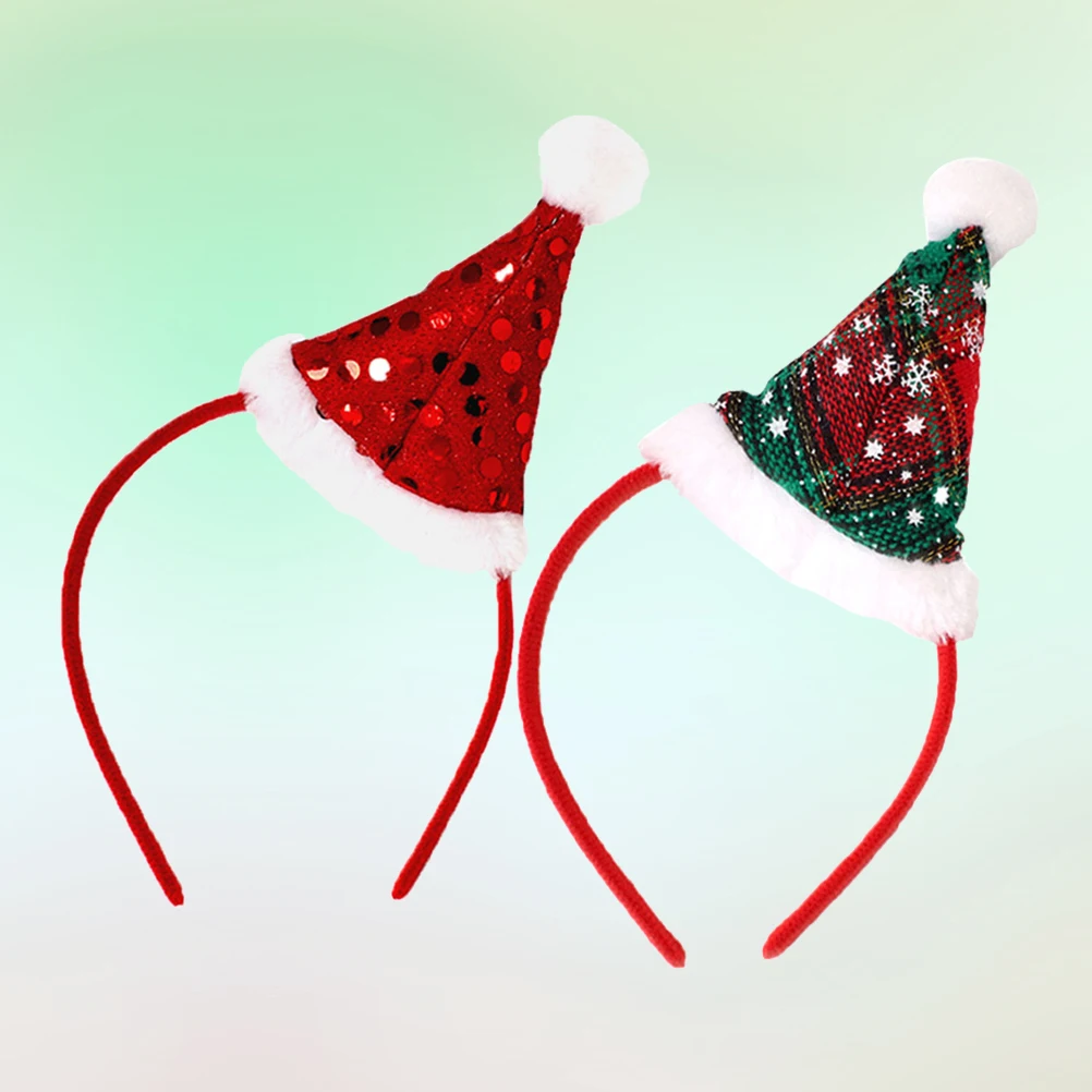 

2Pcs Kids Headb s Lightweight Children Hoops Comfortable Christmas Hairb s Ideal Party Accessories Carnival Easter New Year