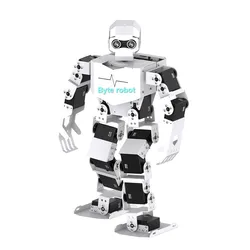 Zmontowany tańczący robot humanoidalny 17 DOF z 17 serwomechanizmami Rozpoznawanie sztucznej inteligencji Programowalny zestaw rozwojowy AI