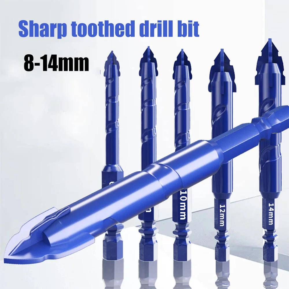 

Эксцентриковое сверло высокой твердости, прецизионное сверление, 6/8/10/12/14 мм, стеклянная плитка, керамическая штамповка, сверло для каменной плиты, офсетная резка