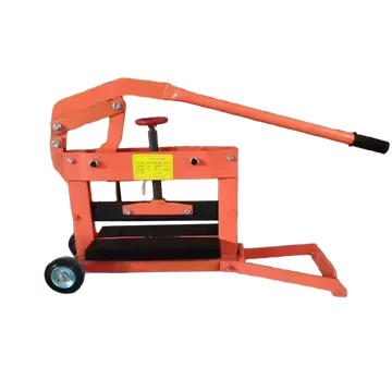 Portable brick cutting machine interlocking concrete cutting manual brick making equipment