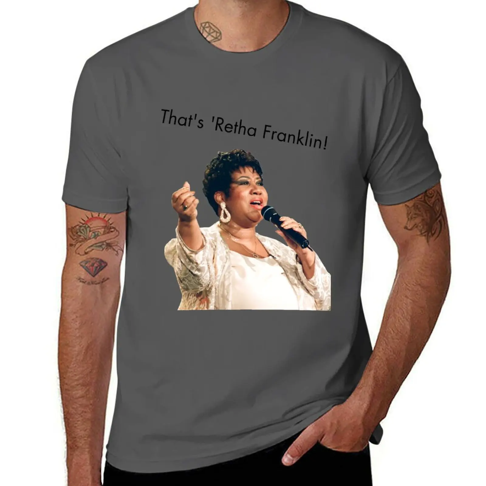 

Franklin! That's 'Retha T-Shirt All Match Basic Short Sleeve Top