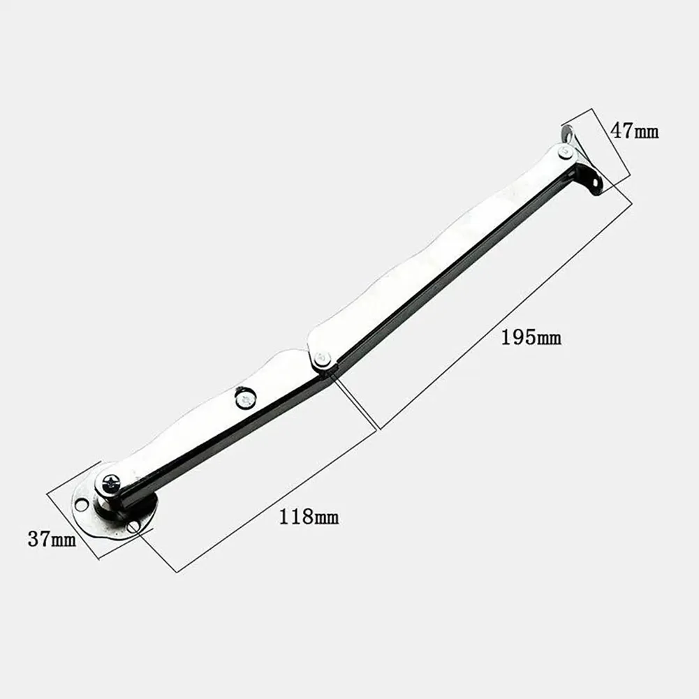 2pcs Hydraulic Telescopic Support Rod for Cabinet Door Balancing and Flip-Up Stability with Low Maintenance Design