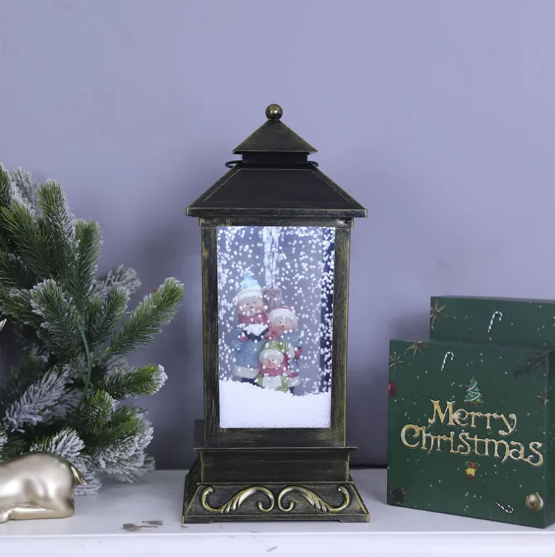 Christmas new snow  music pendulum hotel shopping mall restaurant layout atmosphere decoration pendant