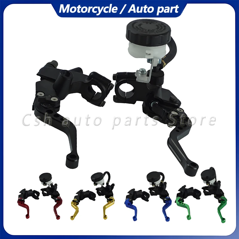 

Universal 7/8" 22mm CNC Aluminum Brake Clutch Pump Lever Hydraulic Master Cylinder for 250cc-500cc Dirt Pit Bike Motorcyle parts