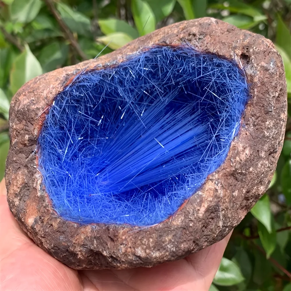 [1pc Artificial Geode] Stunning Artificial Moroccan Mineral Geode, 1pc | Home Decor, Geode Eggs, Rocks, DIY Decorations