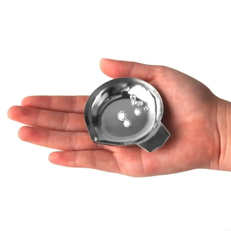Partita pesaje acero inoxidable pequeño portátil para análisis hornear joyeros escala digital Y4QC